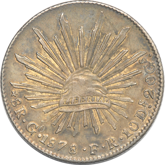 Mexico - Ten 8 reales