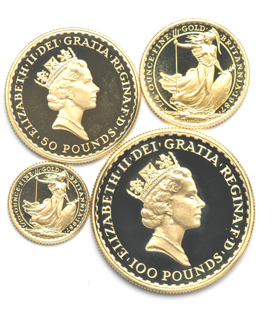 Great Britain - Three Proof Gold Sets
