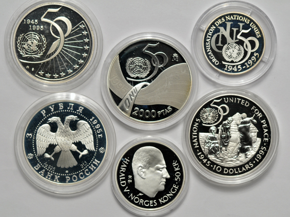 Great Britain - 1995 50th Anniversary of the United Nations Silver Coin Collection