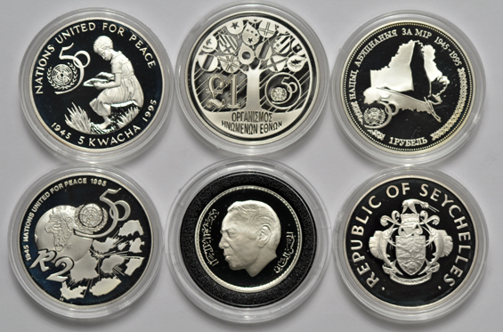 Great Britain - 1995 50th Anniversary of the United Nations Silver Coin Collection