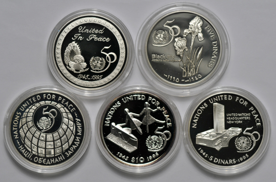 Great Britain - 1995 50th Anniversary of the United Nations Silver Coin Collection