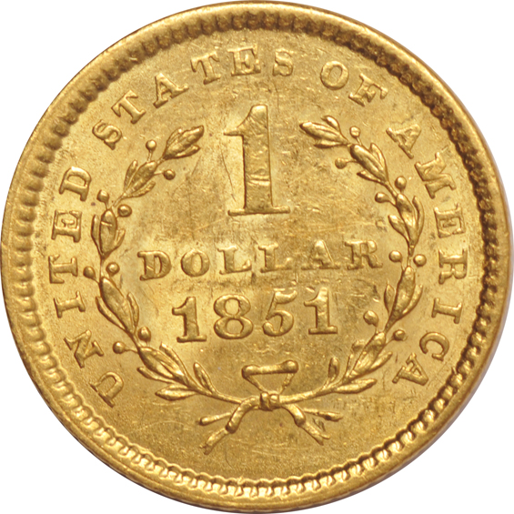 1851, 1854 Type 2, and an 1873, all AU details
