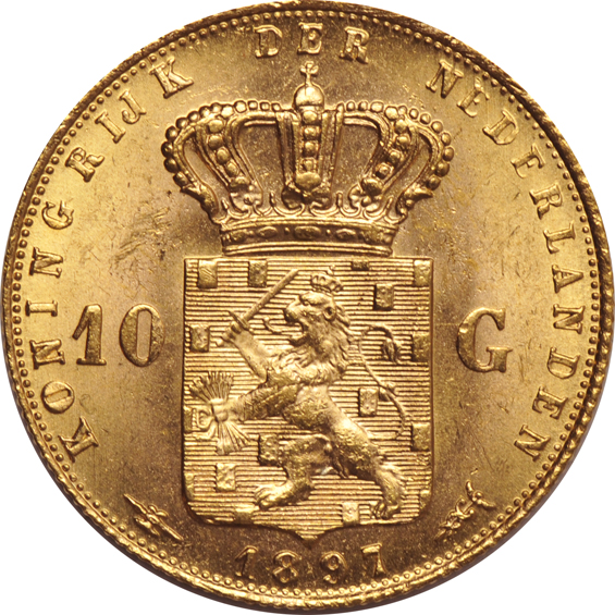 Netherlands - Eight 10 gulden