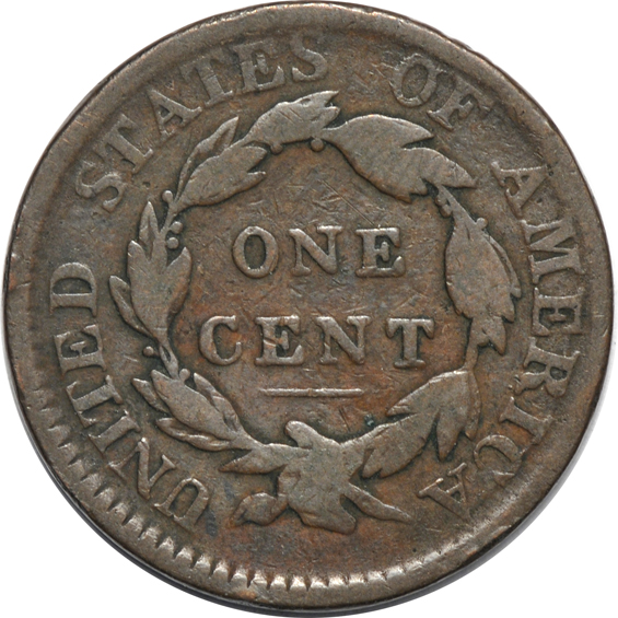 Collection of fifteen large cents
