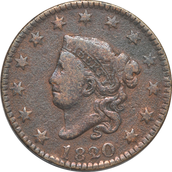 Collection of fifteen large cents