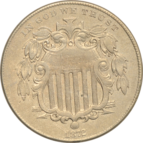 Collection of twenty-two Shield nickels