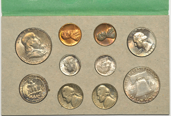1956, 1957, and 1958 Mint Sets