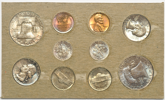 1956, 1957, and 1958 Mint Sets
