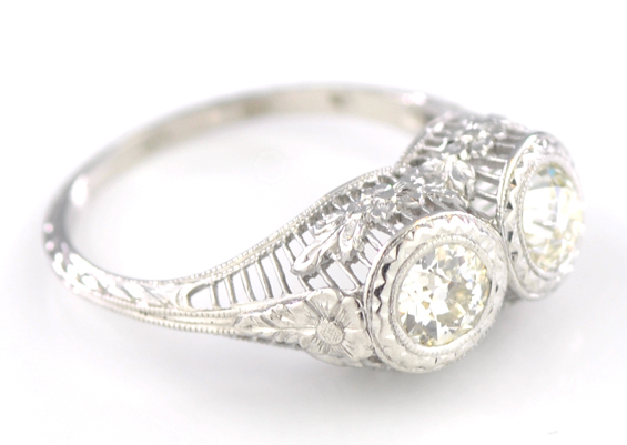 Platinum Diamond Ring 