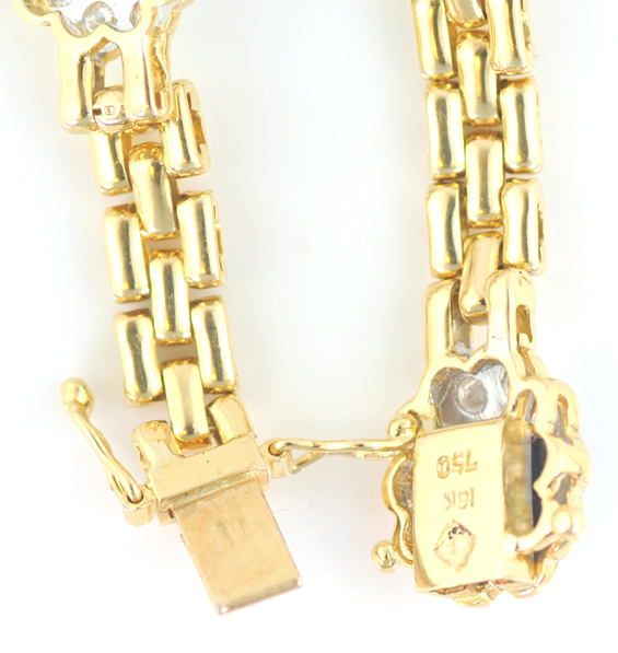 18K Yellow Gold Bracelet 