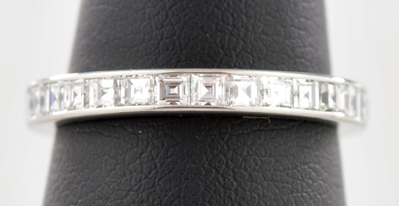 Platinum Diamond Eternity Band