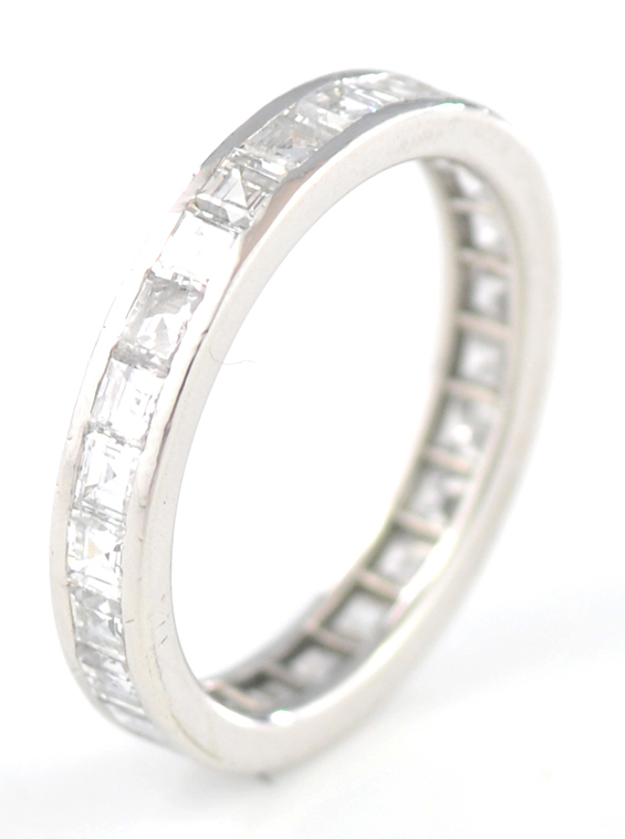 Platinum Diamond Eternity Band 