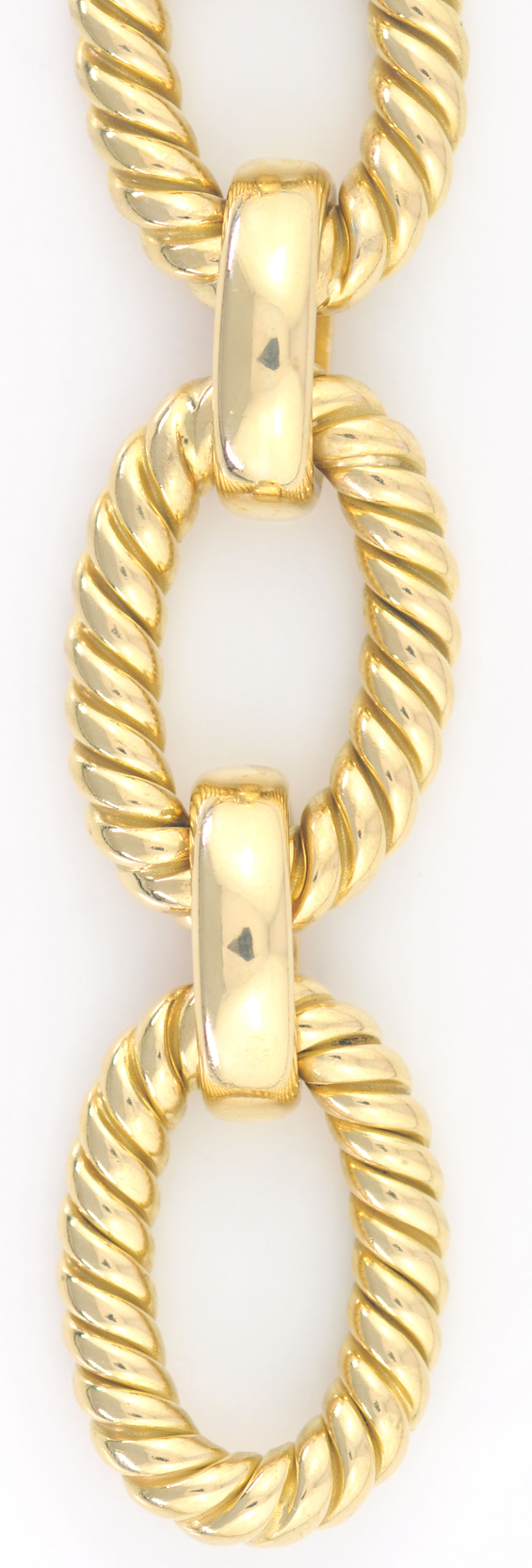 18K Yellow Gold Link Bracelet