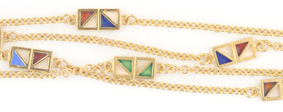 18K Yellow Gold Chain 