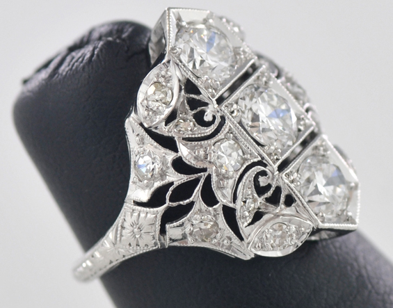Platinum Diamond Ring