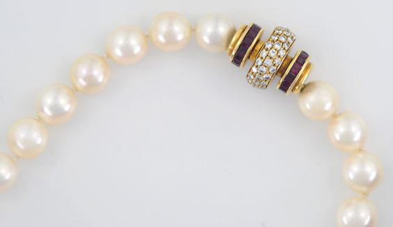 Cartier Pearl Necklace