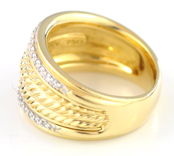 18K Yellow Gold David Yurman Ring