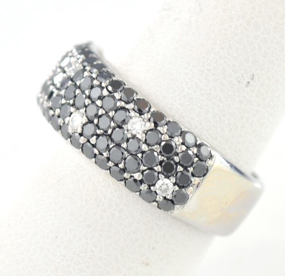 18K White Gold Fantasia Roberto Coin Ring