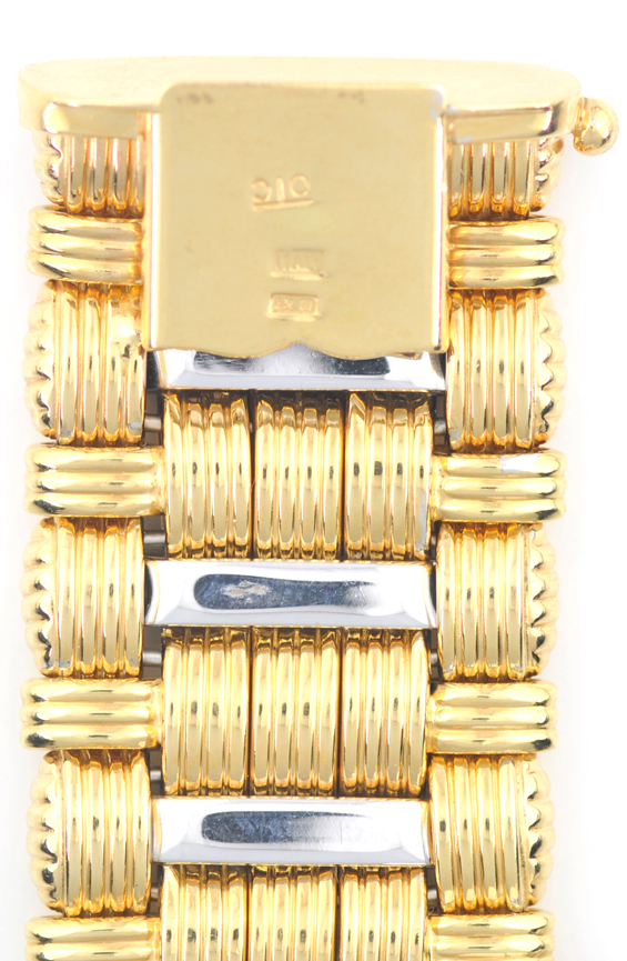 18K Two-Tone Bracelet 