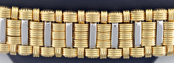 18K Two-Tone Bracelet 