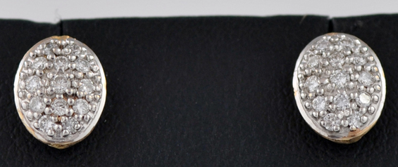 18K Gold Marco Bicego Diamond Earrings 