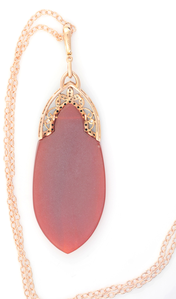 18K Rose Gold Pendant