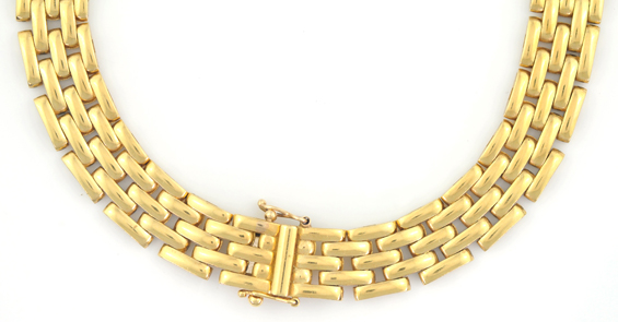 18K Yellow Gold Necklace