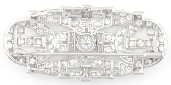 Platinum Diamond Pin/Pendant