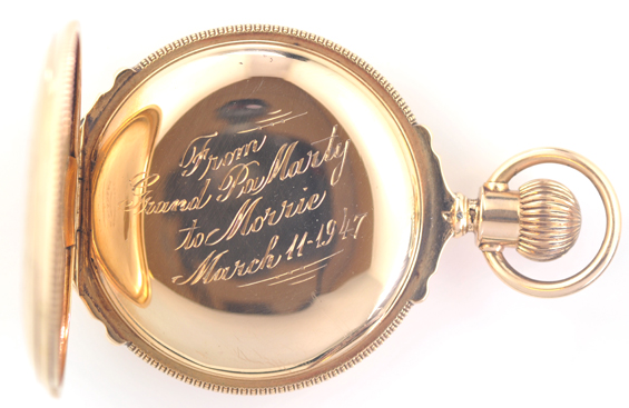 14K Yellow Gold Man’s Pocket Watch