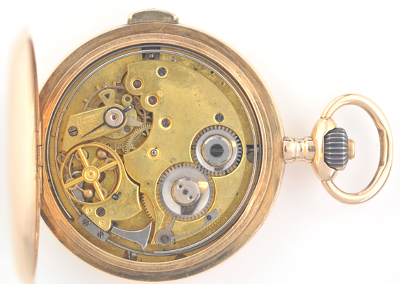 14K Yellow Gold Man’s Pocket Watch 