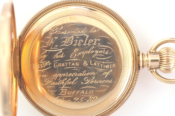 14K Yellow Gold Man’s Waltham Pocket Watch