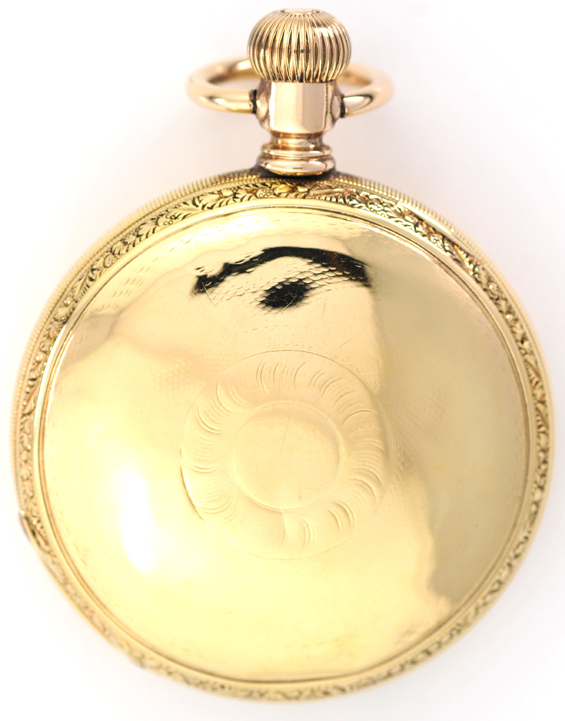 18K Yellow Gold Man’s Elgin Pocket Watch