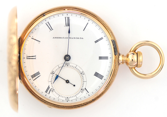 14K Yellow Gold Man’s American Watch Co. Pocket Watch