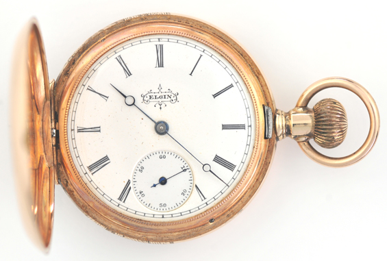 Four 14K Gold Ladies Pocket Watches