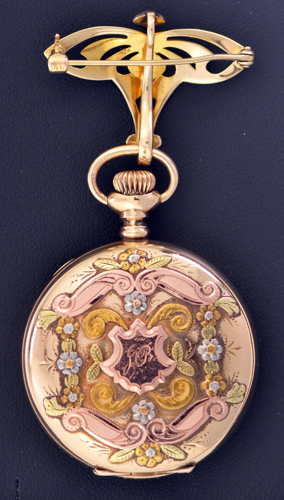 14K Gold Waltham Ladies Pocket Watch