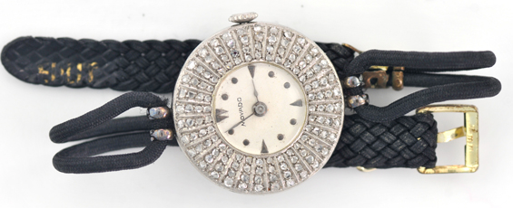 Platinum Ladies Movado Wrist Watch
