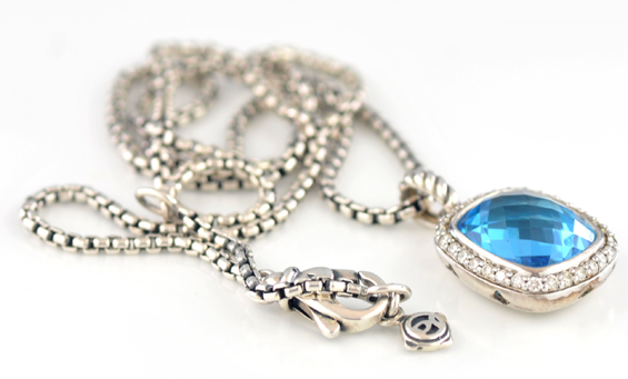 David Yurman Bracelet, Necklace and Ring