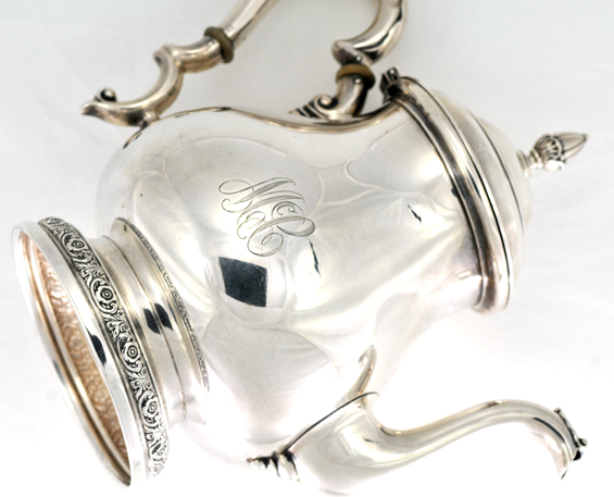 International Sterling Tea Set with Tray