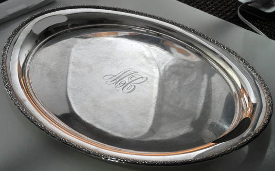 International Sterling Tea Set with Tray