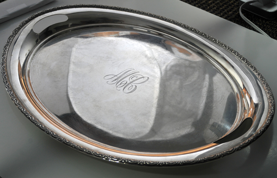 International Sterling Tea Set with Tray