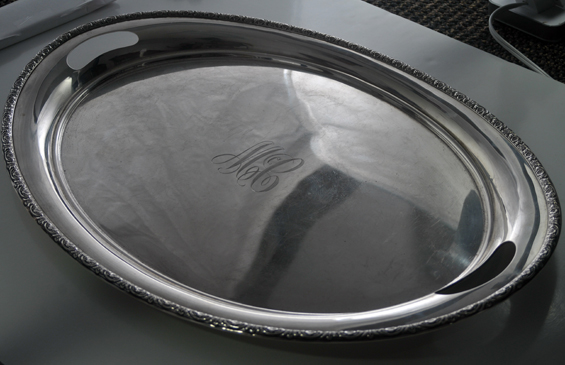 International Sterling Tea Set with Tray