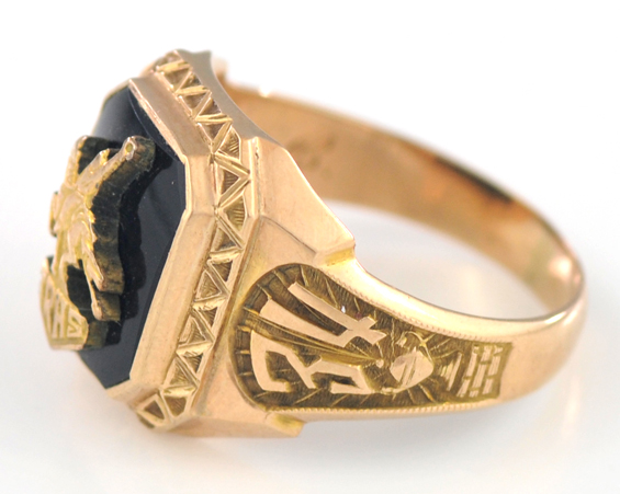 10K Yellow Gold Class Ring