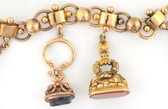 10K Charm Bracelet