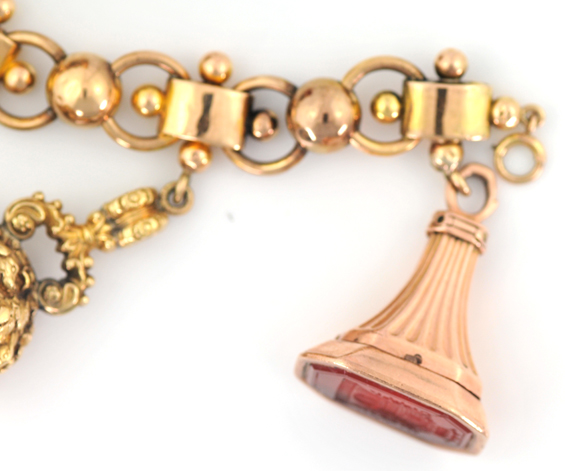 10K Charm Bracelet