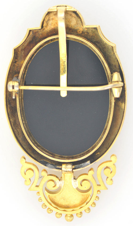 14K Yellow Gold Cameo