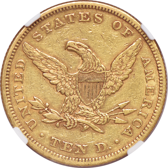 1860 NGC AU-53