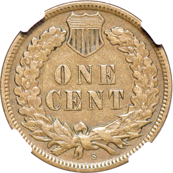 1909-S Indian NGC VF-30 BN