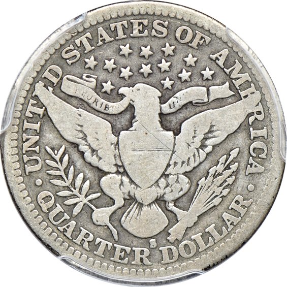 1913-S PCGS VG-8