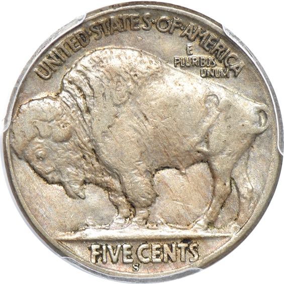 1921-S PCGS XF-45