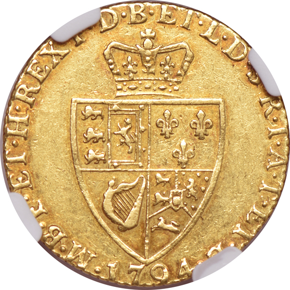 Great Britain - 1794 guinea - NGC XF-45